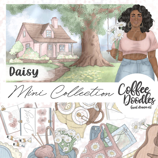 Daisy Muted Mini Collection Inspired