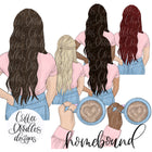 Homebound Pastel Collection Inspired Inspired Clipart