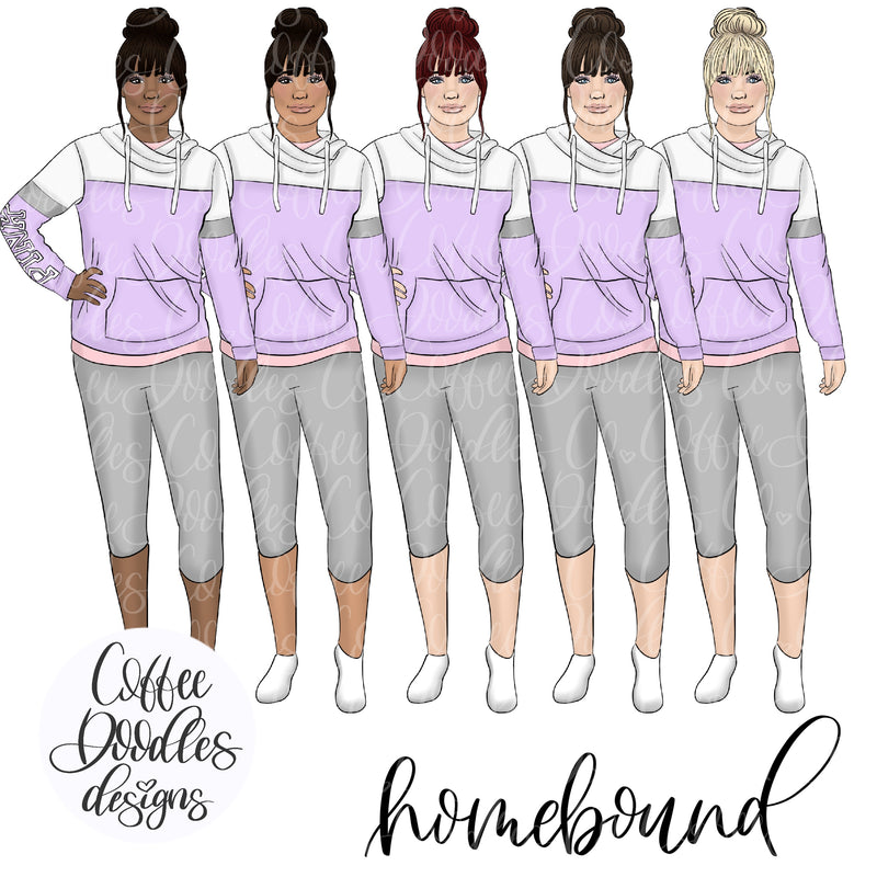 Homebound Pastel Collection Inspired Inspired Clipart