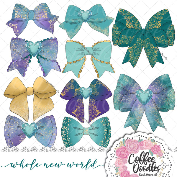 Whole New World BOW Inspired Clipart