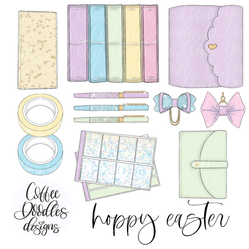 Hoppy Easter Inspired Clipart Planners